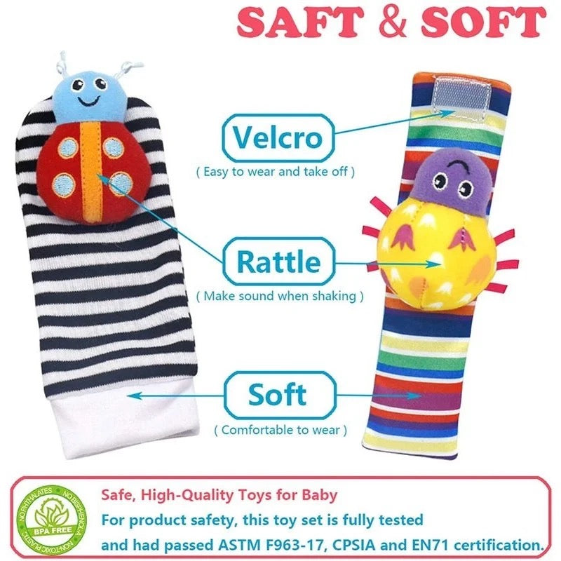 Expertly Crafted Rattle Set