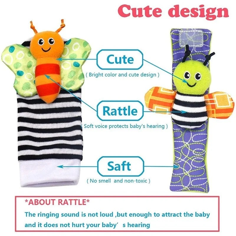 Expertly Crafted Rattle Set