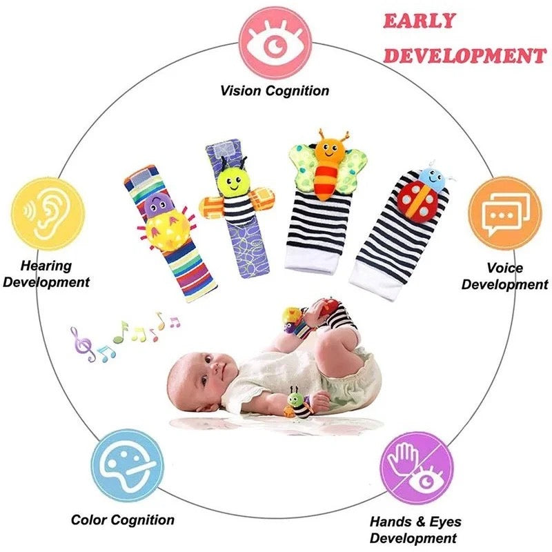 Expertly Crafted Rattle Set