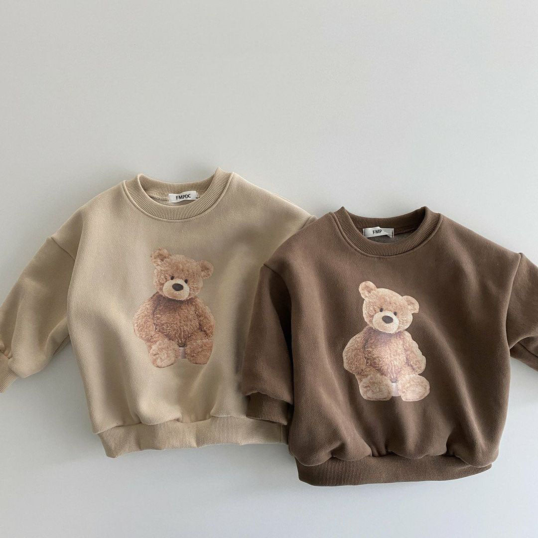 Teddy Bear Sweater | Dark Brown