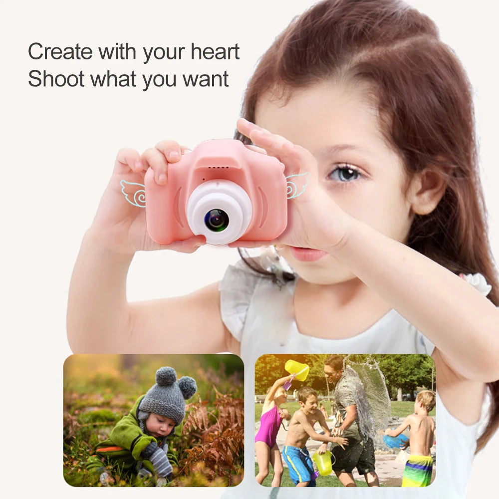 Kids Mini Cartoon Photo Camera Toys
