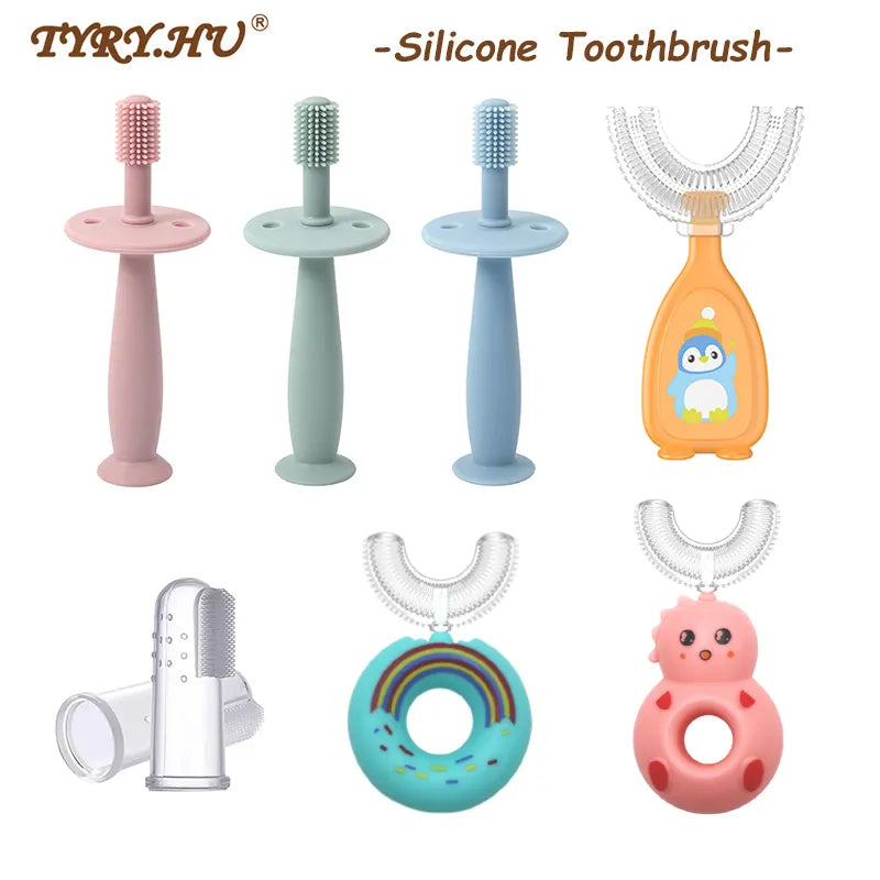 Baby Soft Silicone Tooth Brush