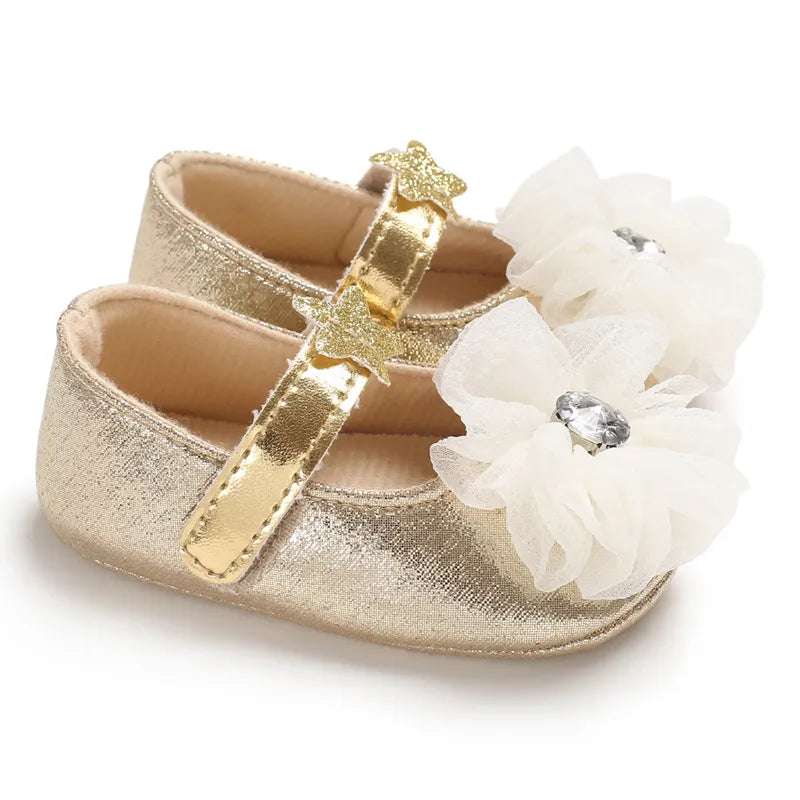 Golden Comfortable Soft Walking Shoes