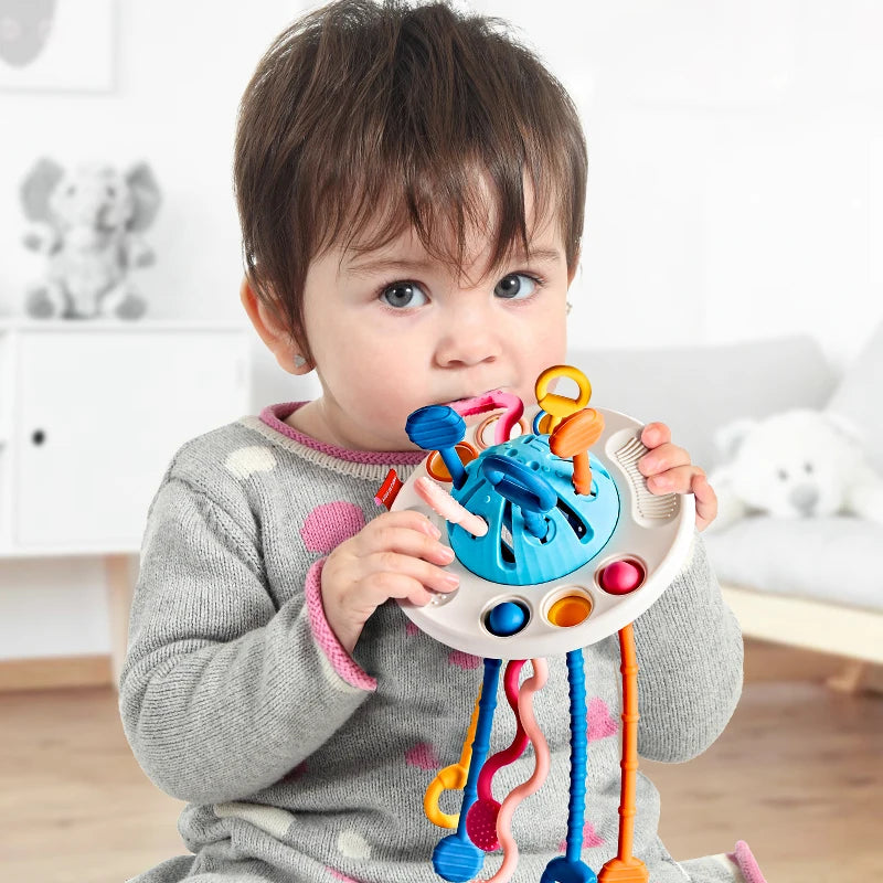 Silicone Teething Develop Activity Toy