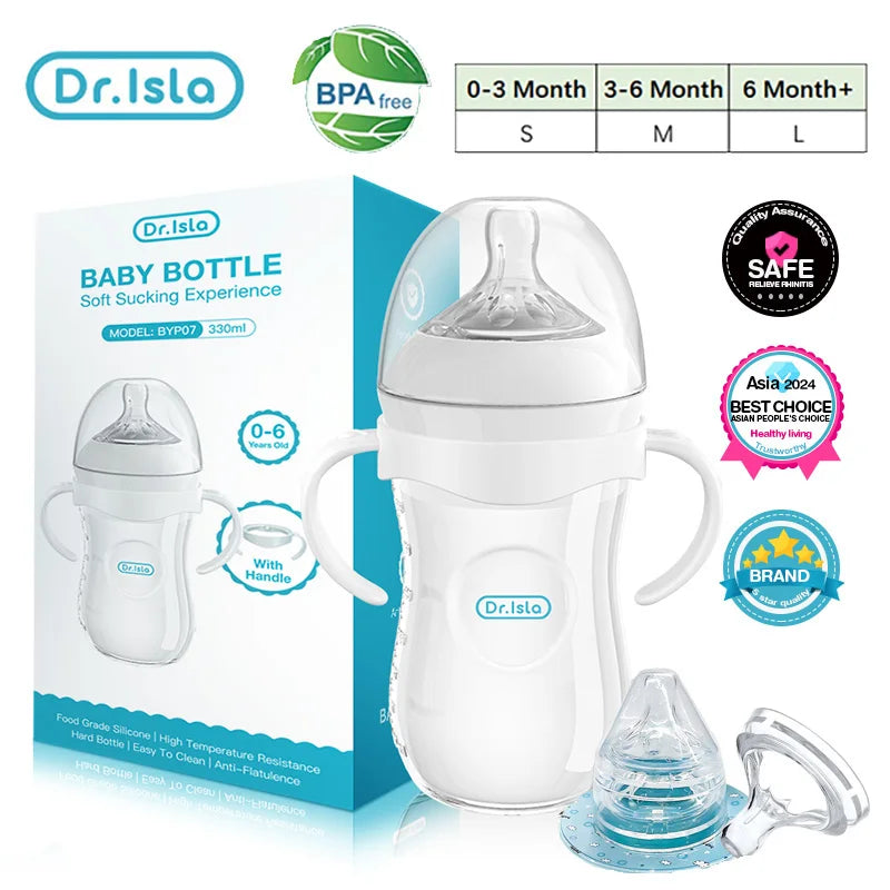 Baby Drop-resistant Feeding Bottle