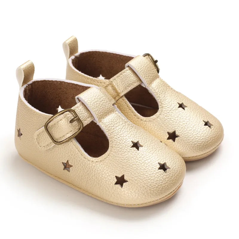 Golden Comfortable Soft Walking Shoes