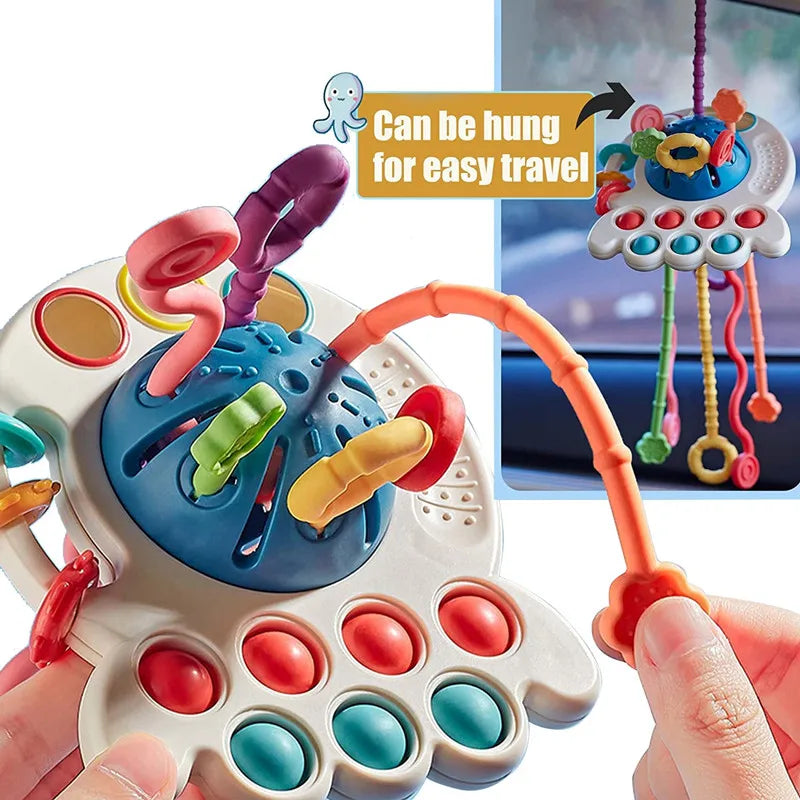 Silicone Teething Develop Activity Toy