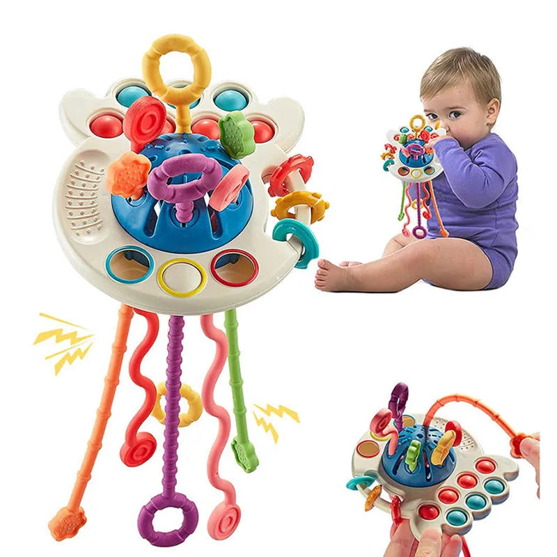 Silicone Teething Develop Activity Toy