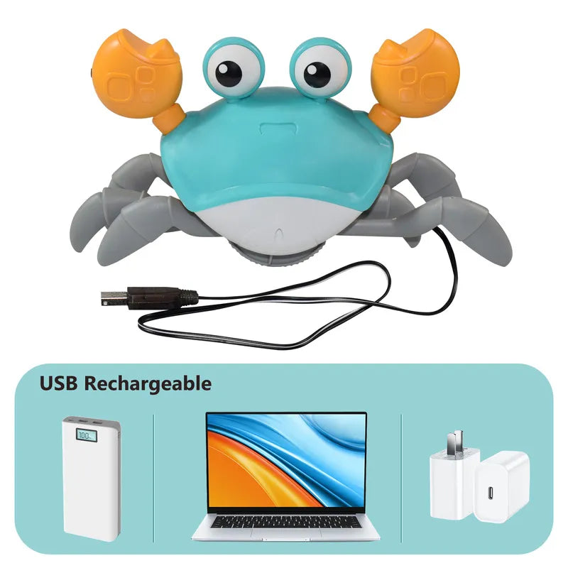 Baby Interactive Crawling Crab Toy