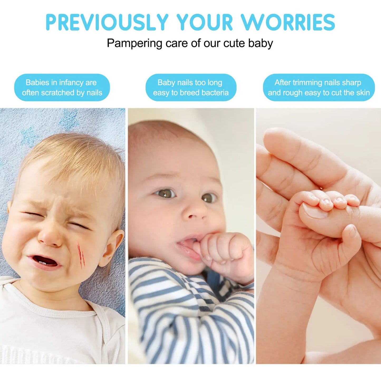 Baby Electric Nail Trimmer