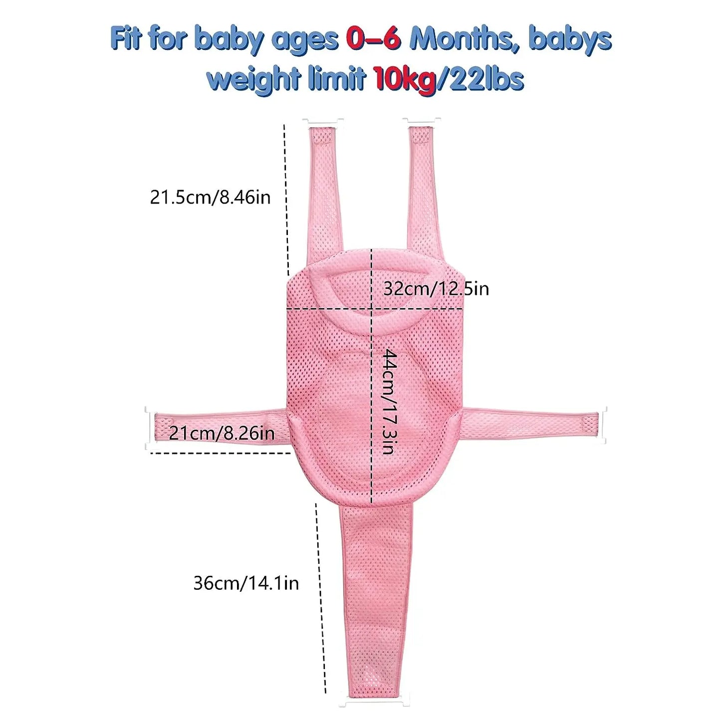 Newborn Baby Adjustable Bathtub Seat