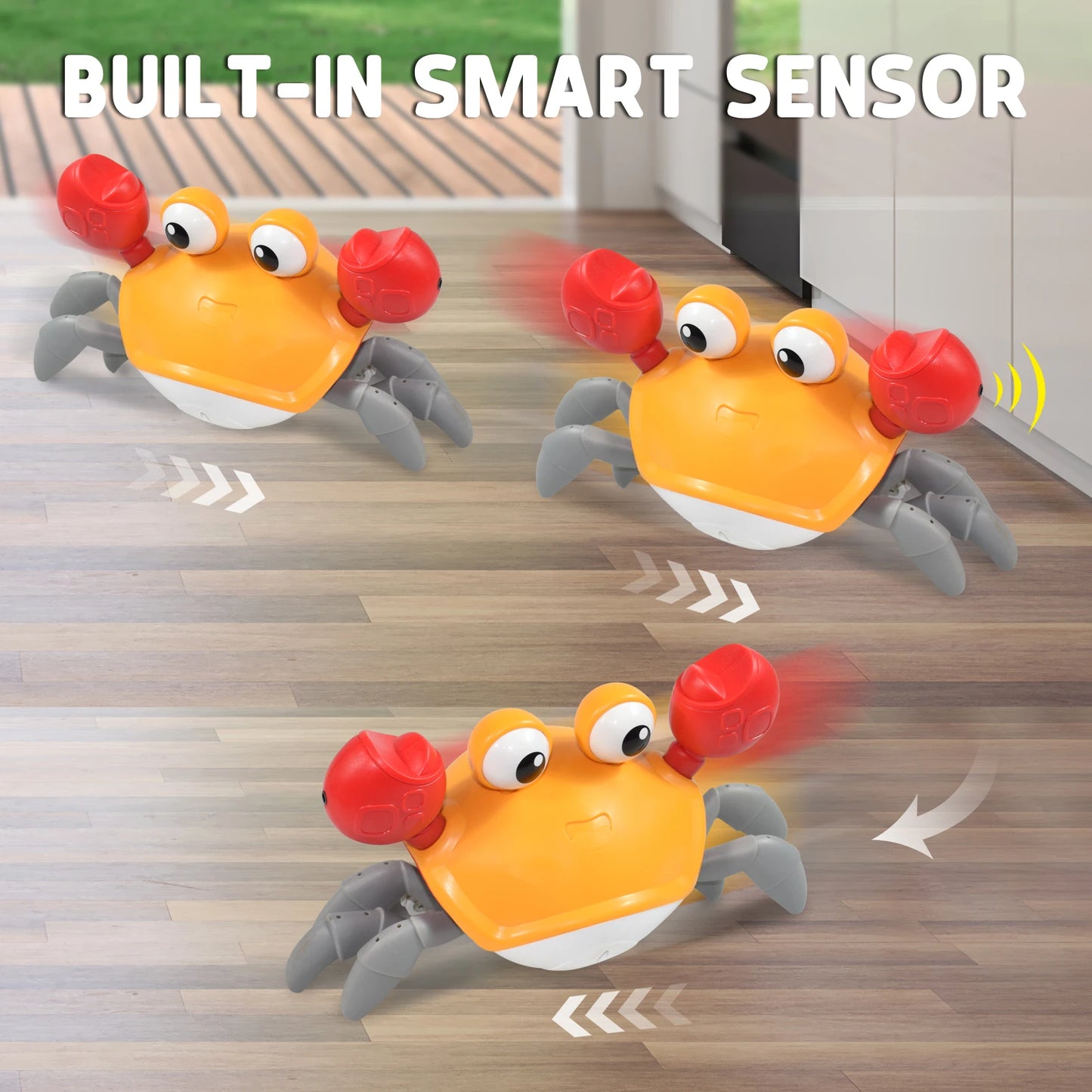 Baby Interactive Crawling Crab Toy