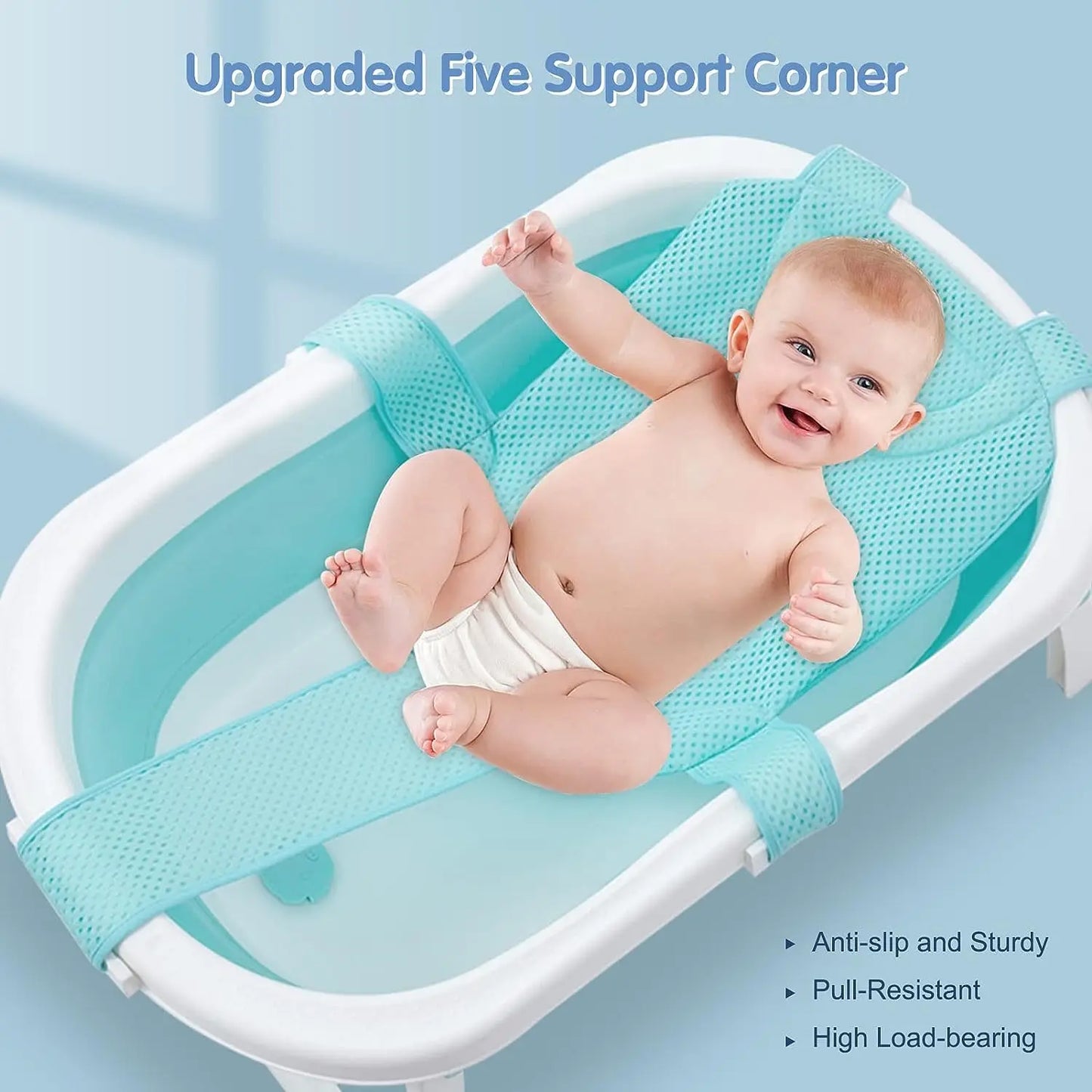 Newborn Baby Adjustable Bathtub Seat