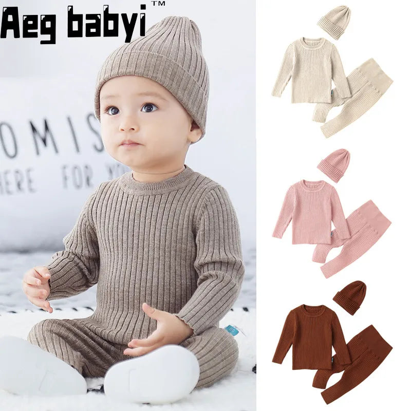 Baby Winter Knit Clothing Suit