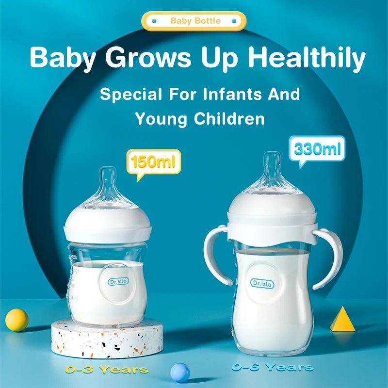 Baby Drop-resistant Feeding Bottle