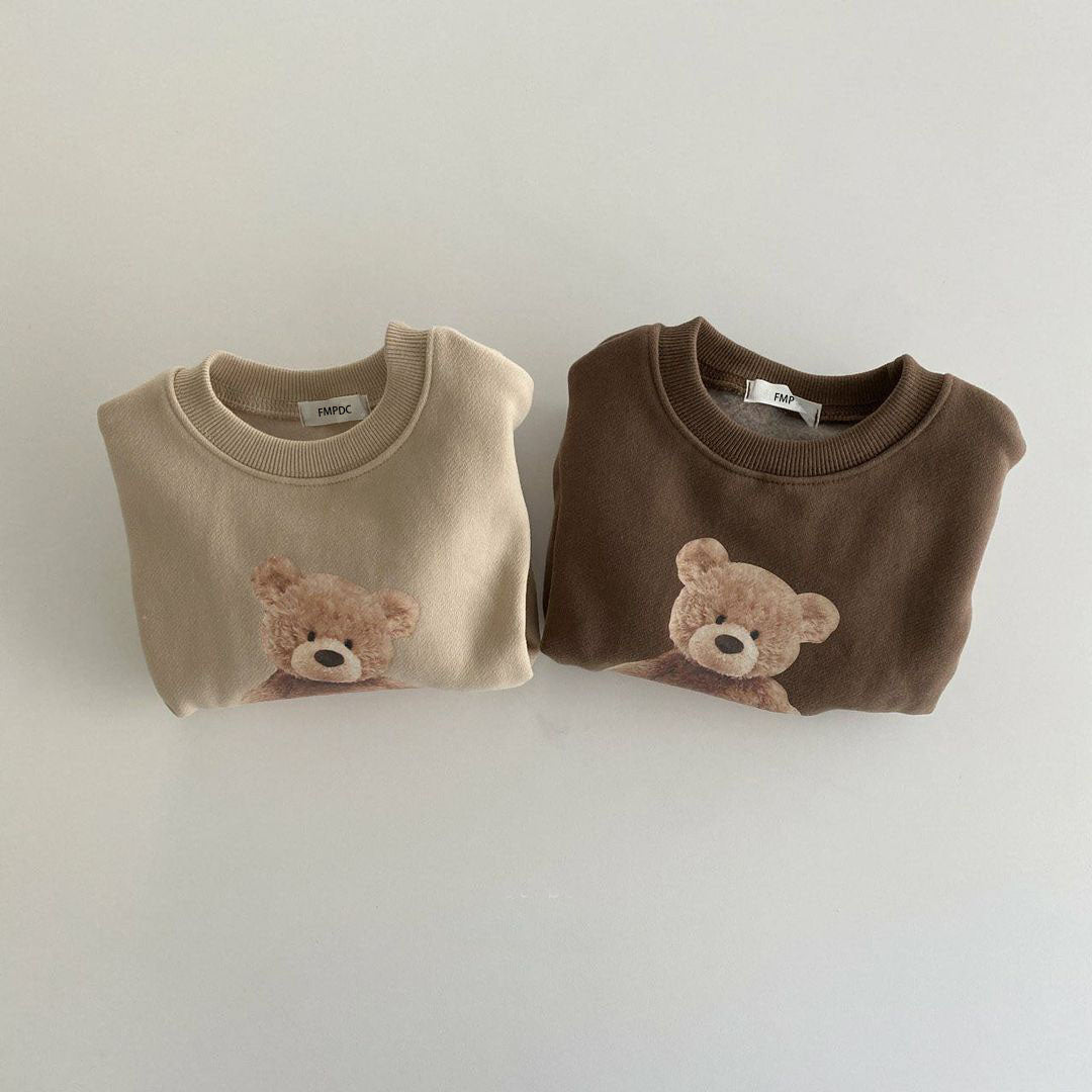 Teddy Bear Sweater | Dark Brown