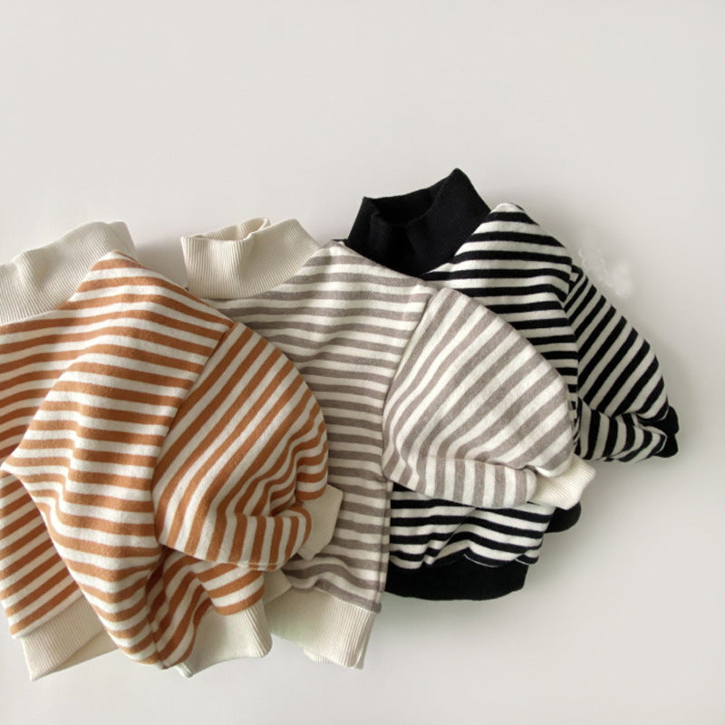 Striped Top | Brown