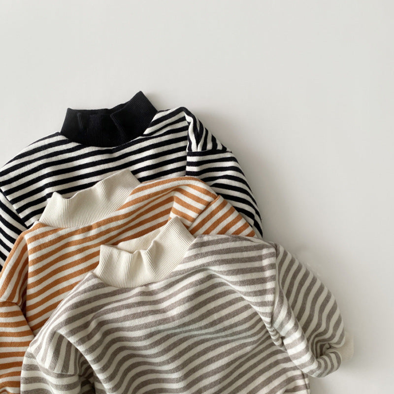 Striped Top | Brown