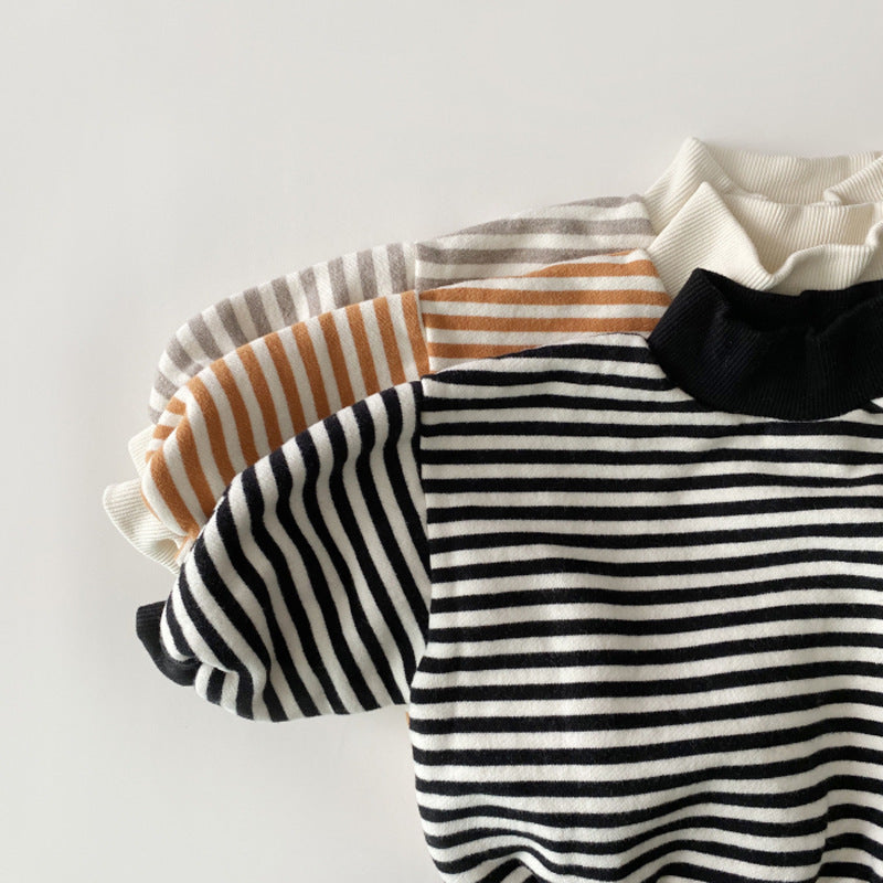 Striped Top | Brown