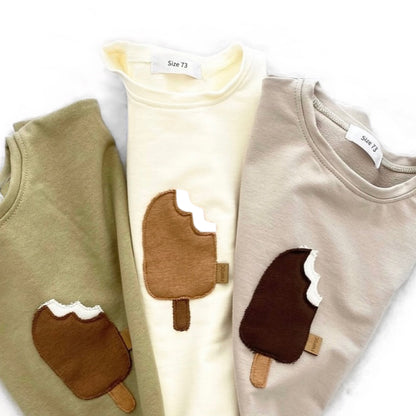 Ice Cream T-Shirt | Biege