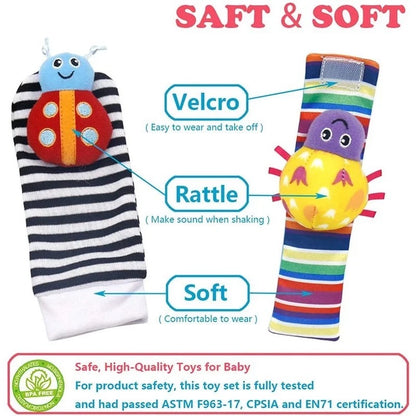 Expertly Crafted Rattle Set