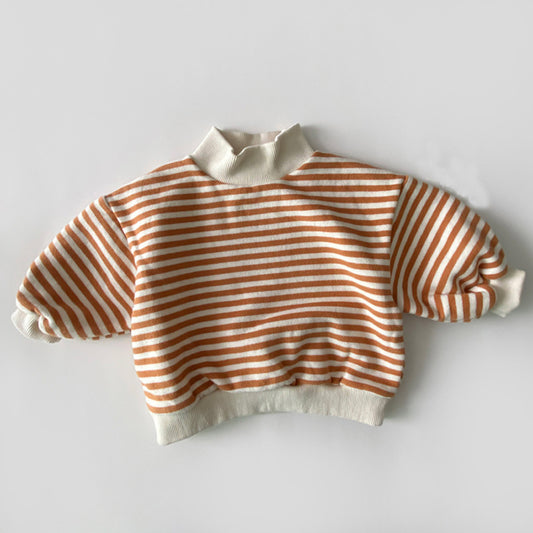 Striped Top | Brown