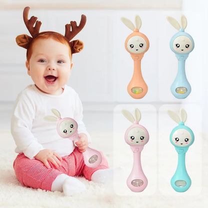Baby Teether Musical Flashing Rattle Toys