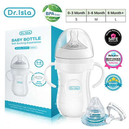 Baby Drop-resistant Feeding Bottle