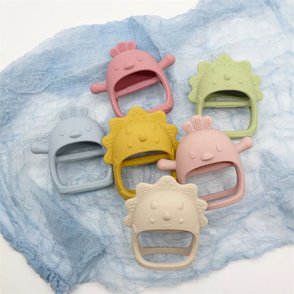 Baby Silicone Teether Gloves