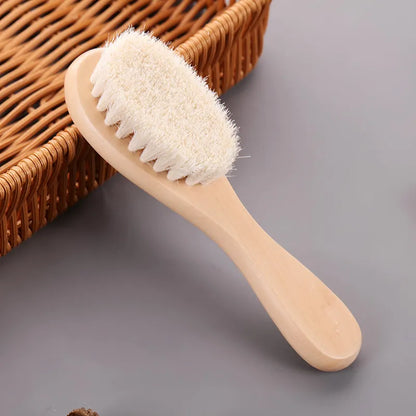 Baby Wooden Hair Brush Comb