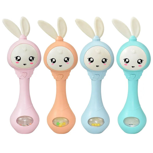 Baby Teether Musical Flashing Rattle Toys