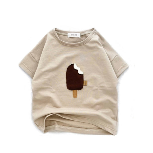 Ice Cream T-Shirt | Biege
