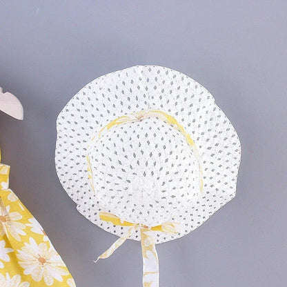 Floral Summer Princess Dress Girls Everyday Bow Casual